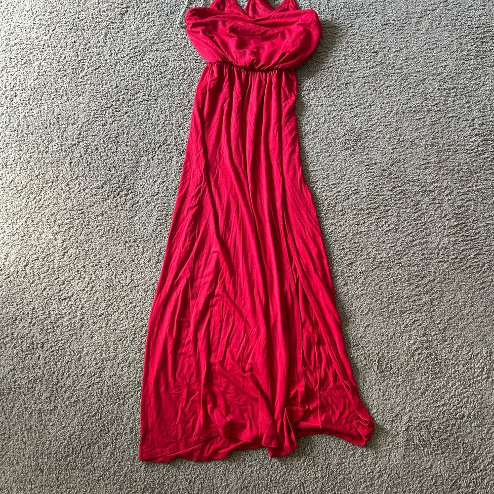 NWOT Red Maxi Dress